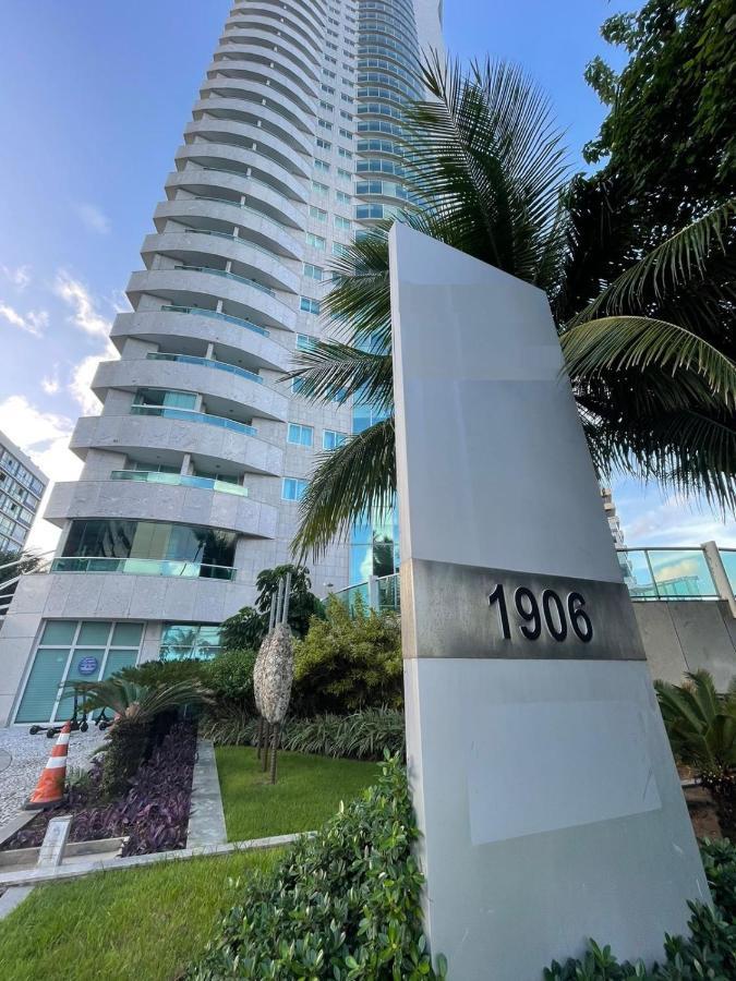 202 Flat Beira Mar Av Boa Viagem Com Cozinha Aparthotel Recife Exteriör bild