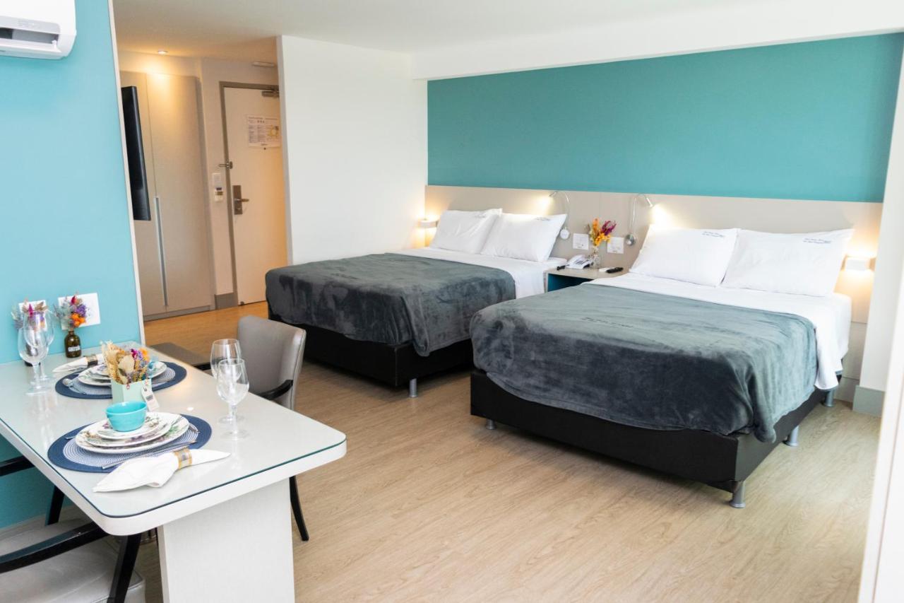2703 Flat Beira Mar Av Boa Viagem Com Cozinha Aparthotel Recife Exteriör bild