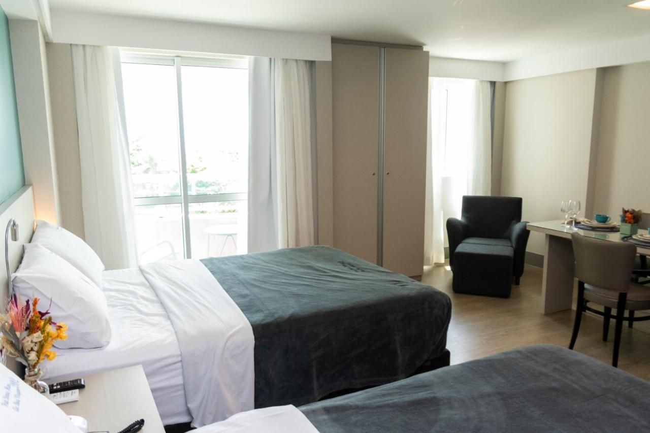 2703 Flat Beira Mar Av Boa Viagem Com Cozinha Aparthotel Recife Exteriör bild