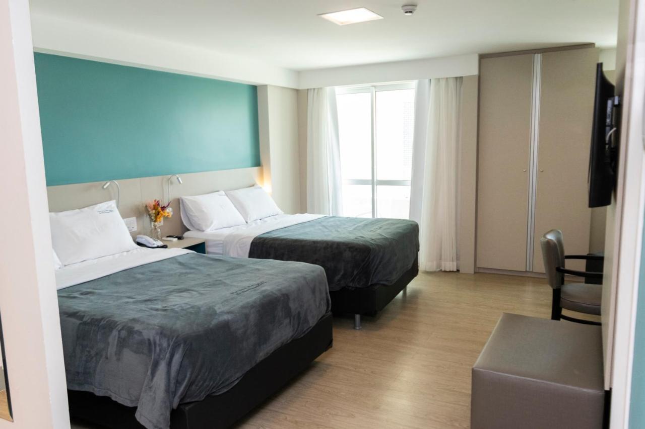 2703 Flat Beira Mar Av Boa Viagem Com Cozinha Aparthotel Recife Exteriör bild
