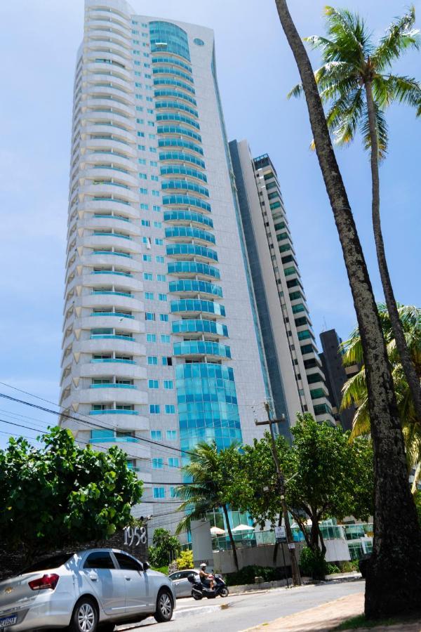 202 Flat Beira Mar Av Boa Viagem Com Cozinha Aparthotel Recife Exteriör bild