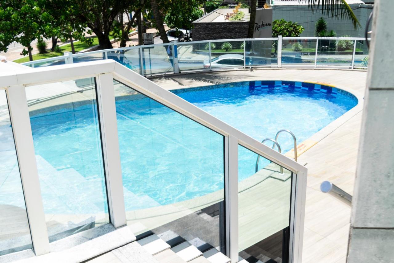 2703 Flat Beira Mar Av Boa Viagem Com Cozinha Aparthotel Recife Exteriör bild